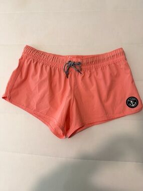 Salt Life Women's Athletic Shorts  Drawstring Pockets beach fishing size L